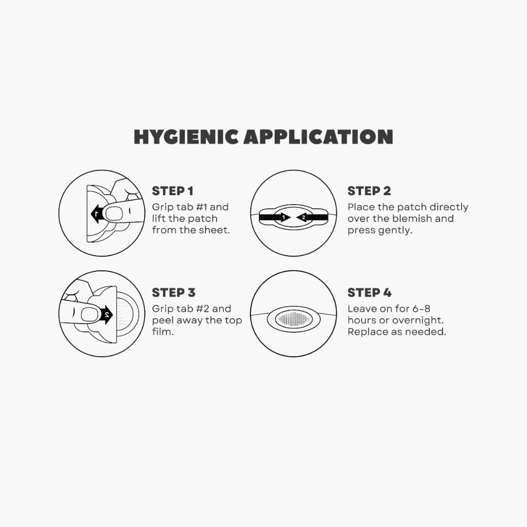 HANDS-OFF No-Touch Blemish Patches
