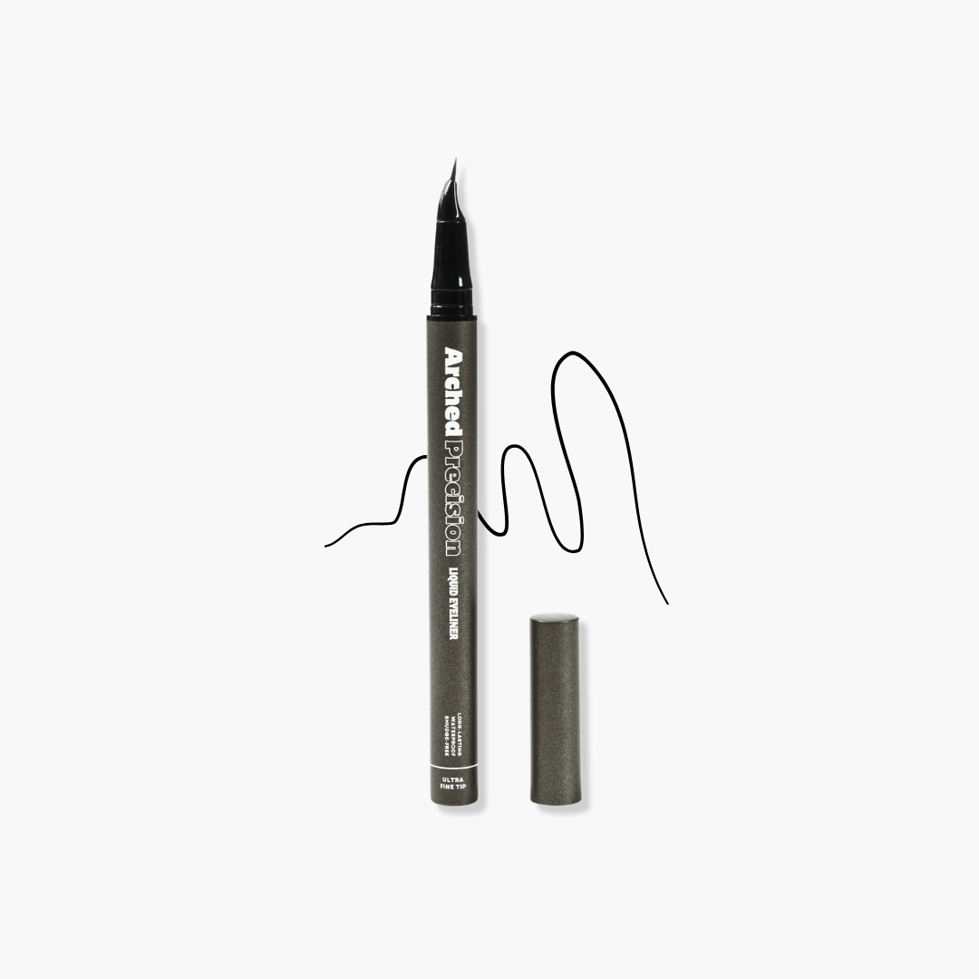 Arched Precision Eyeliner Pen | Angled Micro Tip for Precise Lines