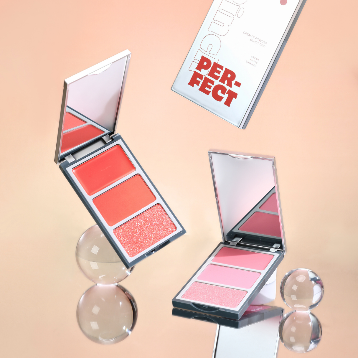 Pinch Perfect - Cream + Powder Blush Trio