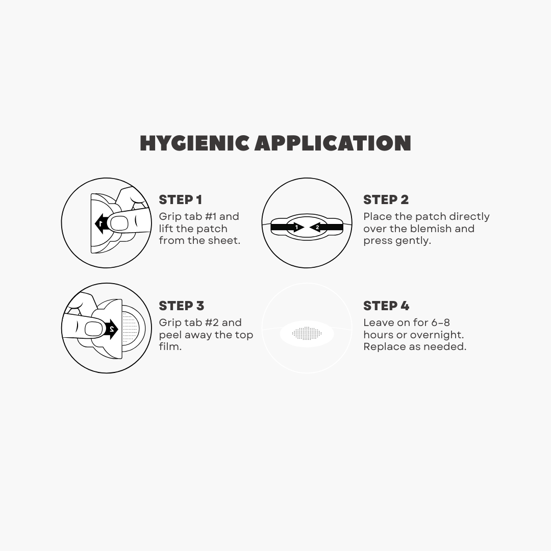 HANDS-OFF No-Touch Blemish Patches