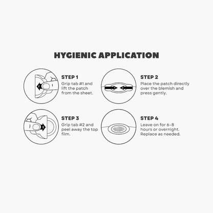 HANDS-OFF No-Touch Blemish Patches