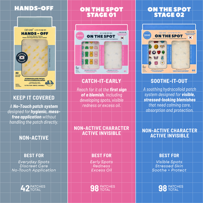 ON THE SPOT Catch-It-Early Blemish Patches Set