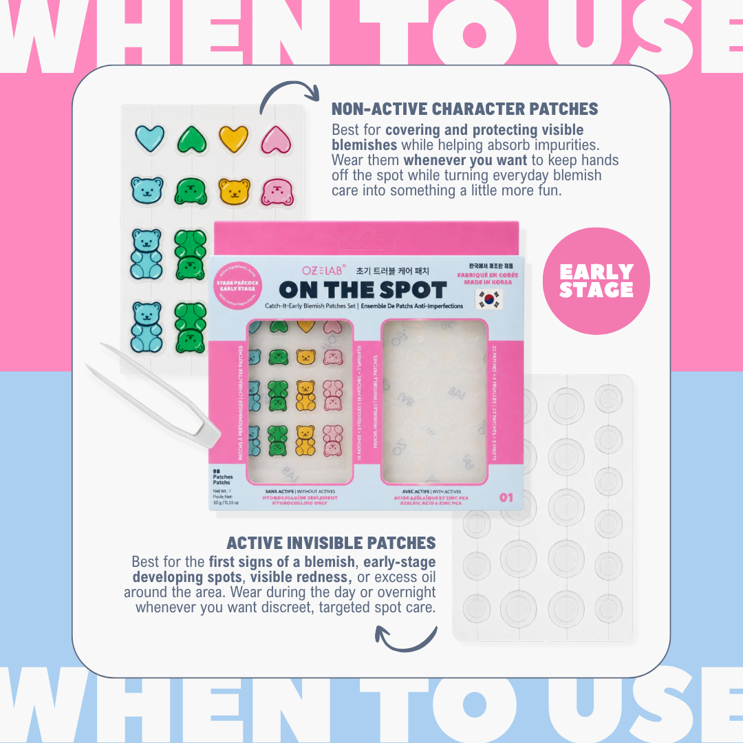 ON THE SPOT Catch-It-Early Blemish Patches Set