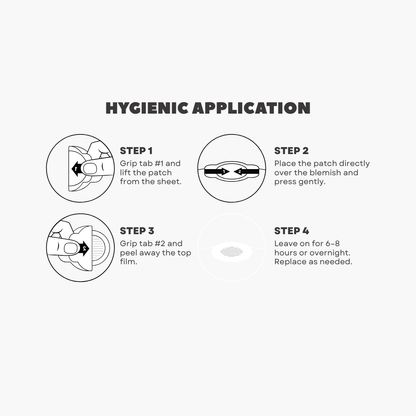 HANDS-OFF No-Touch Blemish Patches
