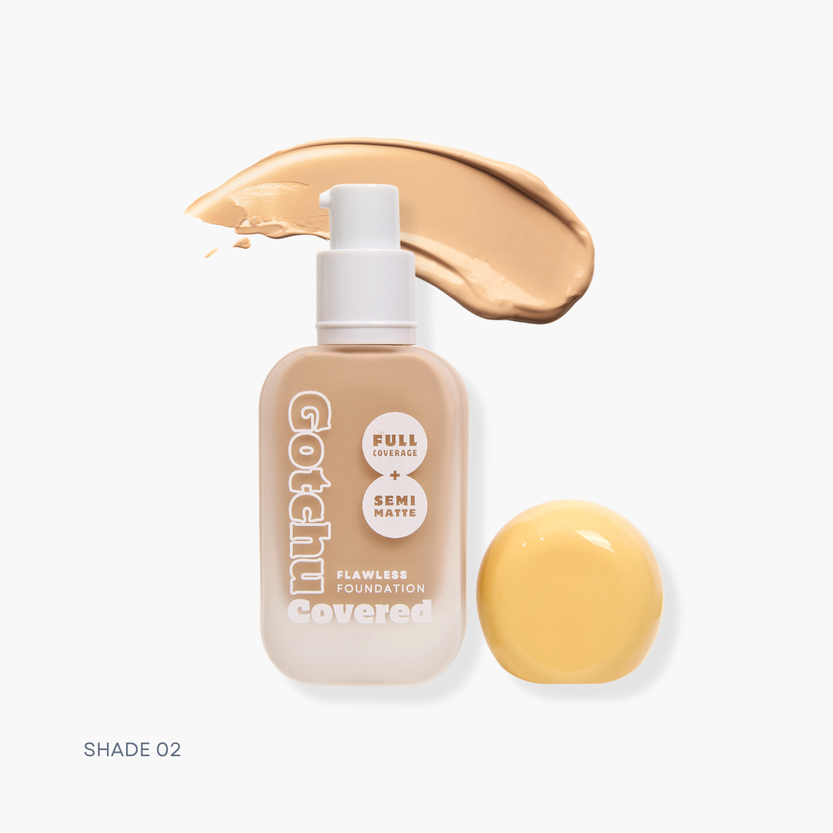 Gotchu Covered Flawless Foundation | 2-in-1 Concealer + Foundation