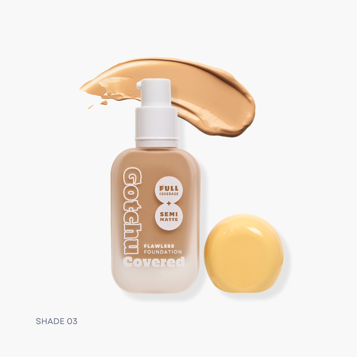 Gotchu Covered Flawless Foundation | 2-in-1 Concealer + Foundation