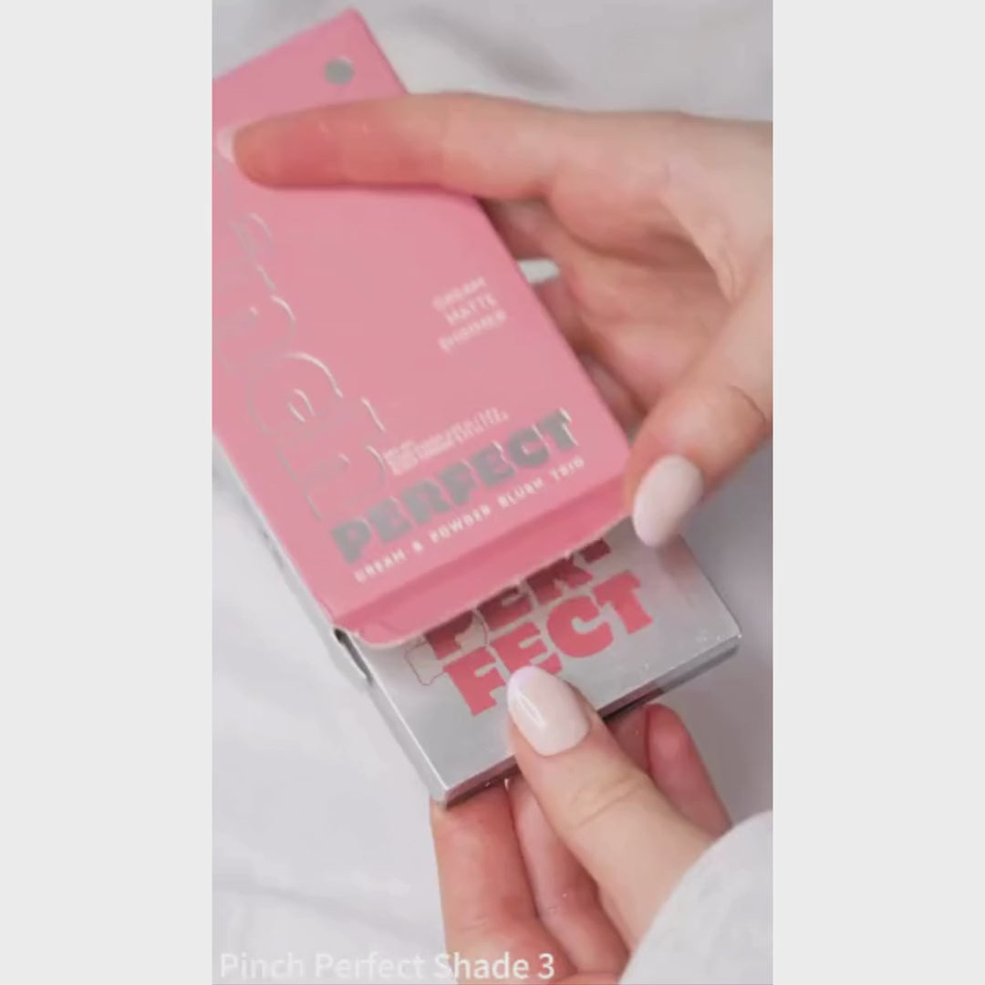 Pinch Perfect - Cream + Powder Blush Trio – Oz Lab Beauty